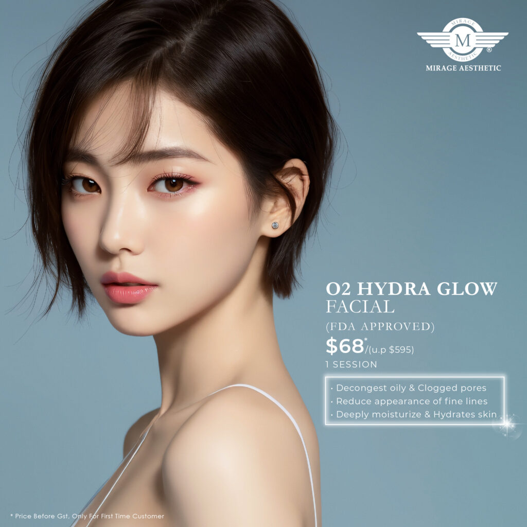 hydra glow facial AD